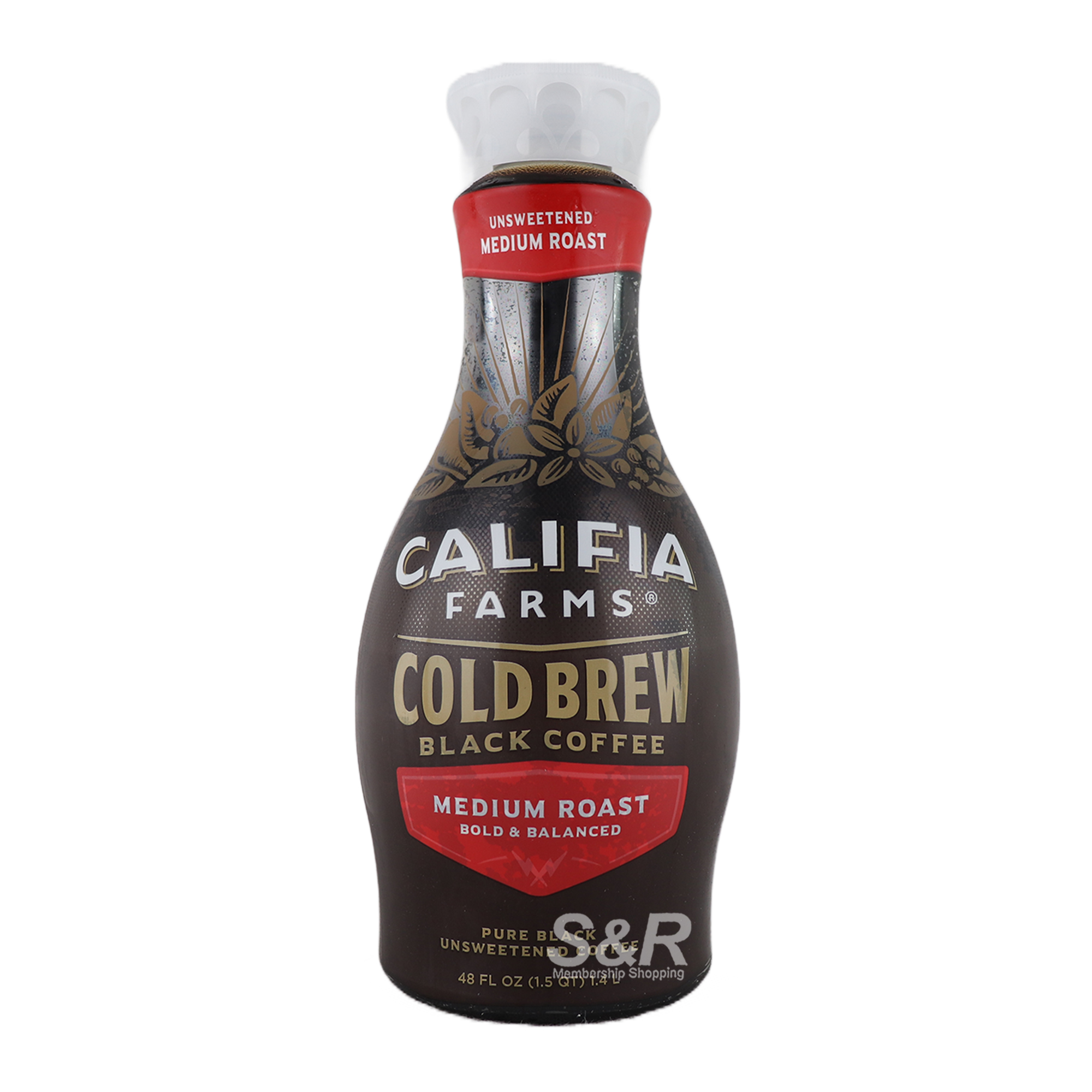 Califia Farms Cold Brew Black Coffee Medium Roast 1.4L